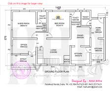 Floor Plan And Elevation Of Modern House Modern House Floor Plans House Floor Plans House Plans
