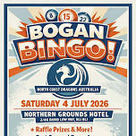 North Coast Dragons Australia Bogan Bingo