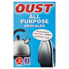 Coffee machine descaler for keurig, nespresso and other coffee/espresso machines. Oust All Purpose Descaler 3 X 25ml Sachets 2094 2 35 Montanas Online Store Home Delivery Of Food And Grocery In Dorset And Hampshire