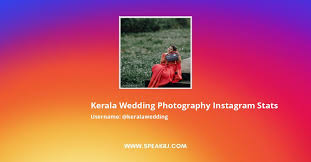 Check availability & view packages! Kerala Wedding Photography Instagram Followers Statistics Analytics Speakrj Stats