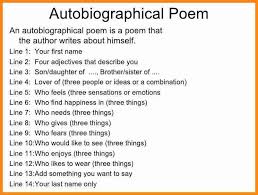 5 Bio Poem About Yourself Model Resumed Pertaining To Bio Poem Template Bio Poem Template Autobiography Template Bio Poems