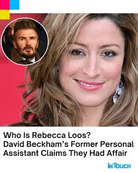 RebeccaLoos has resurfaced after claiming she had an alleged affair with  #DavidBeckham 21 years ago. Now, in a recent interview, she has doubled  down