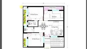 It depends on the area, kind of space, and location of the space to be designed. 900 Sq Ft 2bhk New House Plan Youtube