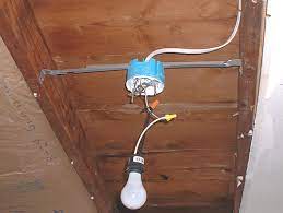 Ceiling light fixture electrical wiring and connections: How To Install Old Work Ceiling Light Box Swasstech