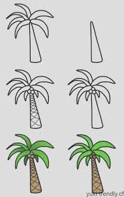 Comment Dessiner Un Arbre Astuces Et Images Pour Vous Aider A Creer Un Arbre Zeichnungen Einfach Palme Zeichnung Zeichnung