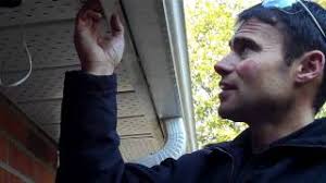 To add lights to soffit. Planning And Wiring Led Lights In Soffits Youtube