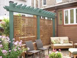 3 barriers, best practices and big ideas. Lincoln Park Wall Trellis And Deck Bds Construction Backyard Privacy Backyard Patio Outdoor Privacy