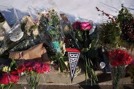 Brown campus adorned with memorials after deadly mass shooting