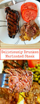 There's a wide selection of seafood, and the tableside steak tartare is about as classic as it gets. Deliciously Drunken Marinated Steak