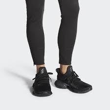 Adidas Black And Silver Women S Shoes Alphabounce Instinct Shoes Core Black Silver Metallic Carbon Cg5592 Adidas Runners Shoes Running Shoes For Men