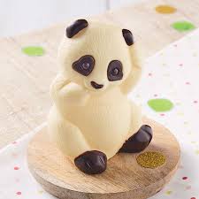 Panda Chocolat Blanc Equitable Alex Olivier Paques 2017 Paques Chocolat Blanc Gastronomie