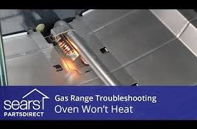 Www Searspartsdirect Com Article Oven Wont Heat Troubleshooting Gas Range Problems Video Html Gas Range Gas Oven Repair Kenmore
