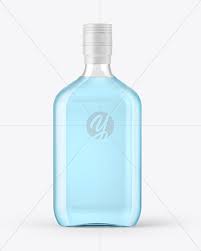 Download Glass Gin Bottle Mockup In Bottle Mockups On Yellow Images Object Mockups PSD Mockup Templates