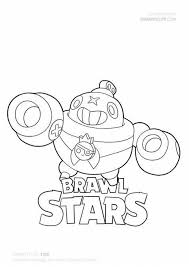 He throws mines, and his super makes his head detach, seek a target and explode. brawl stars tick skin. Brawl Stars Coloring Pages Tick Star Coloring Pages Coloring Pages Blow Stars