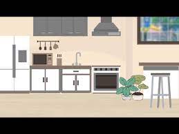 Image of download wallpaper 1280x720 dining room. A Free Kitchen Background Do Whatever You Want With It Gachaclub