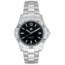 Tag Heuer Mens Waf1110 Ba0800 2000 Aquaracer Quartz Watch