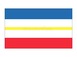 Flag of mińsk county, poland: Flag Of German State Of Mecklenburg Vorpommern Stock Vector Illustration Of Grey Lesser 141806176