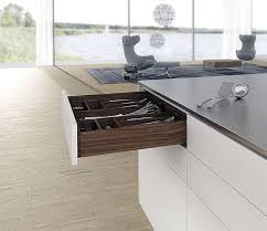The more gradual shutting of soft close drawers also reduces noise, prevents items from shifting and protects you from accidentally slamming your fingers inside. Press Hettich