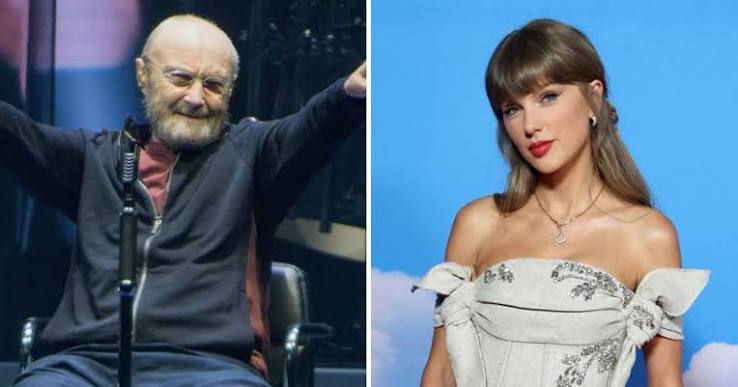 Phil Collins calls Taylor Swift 'the hugest thing in the world' and praises  her success