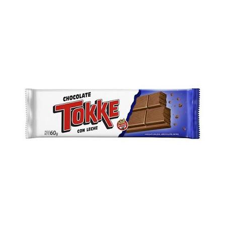 Chocolate Tokke con Leche por 60 gramos