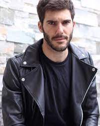 New men's genuine lambskin leather jacket black slim fit biker jacket b54. A Hot Guy In Leather Leather Jacket Men Black Leather Biker Jacket Men
