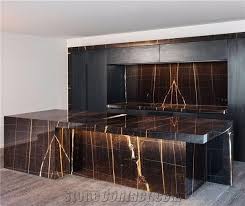 Black And Gold Kitchen Tiles Image Result For Black And Gold Marble Granite Kitchen Replacing Kitchen Countertops Modern Kitchen Design Kitchen Marble