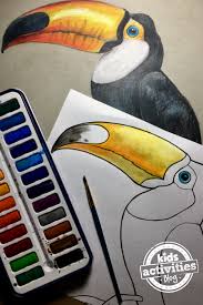 See more ideas about coloring pages, toucans, coloring pictures. Toucan Coloring Pages For Kids And Adults
