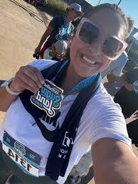 10k complete at the Houston Methodist sugarland run! Such a nice day!  ☀️🏃🏻‍♀️