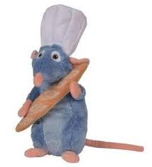 Disney Peluche Ratatouille Remy Avec Toque 25cm 1 Disney Peluche Peluche Stitch