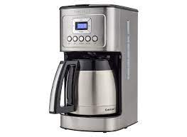 Brew pause feature lets you enjoy a cup of coffee before brewing has finished. Cuisinart Dcc 3400 12 Cup Programmable Thermal Coffee Maker Consumer Reports
