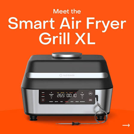 From the Perfect Cook System and Smart Thermometer to 6 cooking functions,  this kitchen powerhouse delivers XL capacity and endless possibilities for  your cooking adventures. Our latest innovation Air Fryer Grill XL