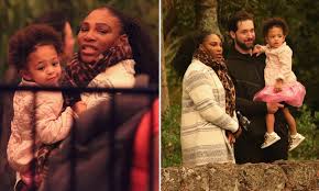 As much as people are loving her for being honest about her struggles about postpartum depression and handing the catsuit row with grace and élan, they are equally in awe of her husband. Serena Williams And Alexis Ohanian Take Daughter Alexis Olympia To Auckland Zoo Daily Mail Online