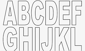 Popular alphabet printables for abc kids. Early Play Templates Simple Alphabet Letters Capital Letters Alphabet Letters To Print Alphabet Letter Templates Letter Stencils To Print