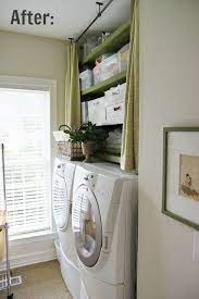 Cute Laundry From Shannonberrey Laundry Mud Room Laundry Room Shelves Shelves Over Washer And Dryer