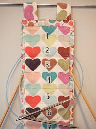Besides, you get a storage holder for your needles and knitting accessories, so you don't have to spend extra on a case. Wall Hanging Circular Knitting Needle Holder Store Organize Etsy Knitting Needle Storage Knitting Bag Pattern Circular Knitting