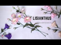 Kamu dapat berkreasi dengan mengeluarkan seluruh kreatifitas dan kemampuan yang ada. How To Make Felt Flower Lisianthus Cara Membuat Bunga Dari Kain Flanel Youtube Bunga Kain Tenun Bunga Kertas Diy Kerajinan Bunga