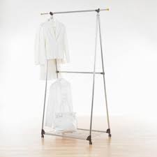 Neatfreak Folding Double Hanging Garment Rack At Menards Vintage Booth Display Vintage Display Craft Booth