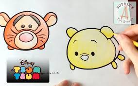 Disney's tsum tsum characters are the cutest! Disney Tsum Tsum Coloring Pages Adorable Tigger And Winnie The Pooh Plush Stackable Toys Youtube