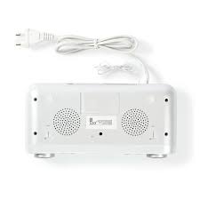 Studebaker portable am/fm radio (sb2000). Fm Radio Under Cabinet Radio 30 Preset Stations Display With Automatic Dimmer White Nedis