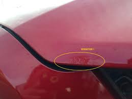 Fourth your car is so new the paint will absolutely match even if you have left in the desert for the last 2 years. 2013 Ford Mustang Paint Bubbling And Peeling Carcomplaints Com
