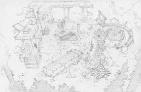 Forest Ruins Concept Art Art Environment Concept Art
