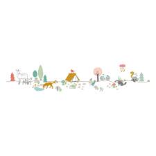wall sticker forest mimi lou design children wall sticker animal wallpaper iphone stickers