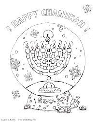 Teach your child how to identify colors and numbers and stay within the lines. Top Galery Chanukkah Coloring Pages
