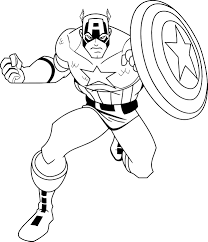 Perfect for a beginning walker or little one on the move! Captain America Coloring Pages To Download And Print For Free