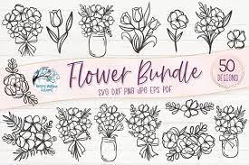 Free Free Flower Svg Image SVG PNG EPS DXF File