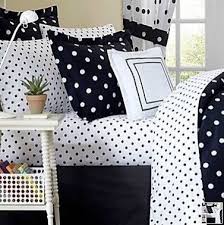 Black And White Polka Dot Sheets Full White Sheets With Black Polkadots Every Night Polka Dot Bedding Polka Dots Dots