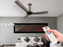 Ceiling fan light, enclosed round led dimmable ceiling lighting fan with invisible blades,semi flush mount low profile fan w/remote control for bedroom office living room children's room 110v 31 $159.99 $ 159. Ceiling Fans That Reflect Your Elegant And Aristocratic Lifestyle The Economic Times