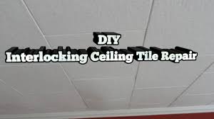 How To Repair A Ceiling Youtube