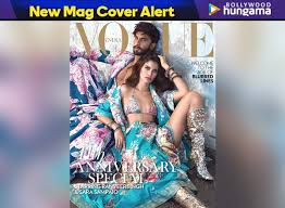 Edie campbell for tiffany & co. Ranveer Singh And Victoria S Secret Angel Sara Sampaio Scorch It Up As Cover Stars For Vogue This Month Bollywood News Bollywood Hungama
