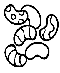 Print beans coloring page (b/w). Jelly Bean Coloring Page N5 Free Image Download